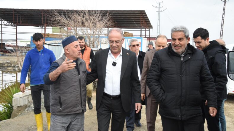 BAŞKAN YAPAR’DAN AŞAĞIOBA MAHALLESİ SAKİNLERİNE GEÇMİŞ OLSUN ZİYARETİ