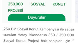 İskenderun’da 350 Konutun Kura Çekimi Yapılacak