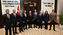 BAKAN GÜLER’DEN HBB BAŞKANI ÖNTÜRK’E ZİYARET