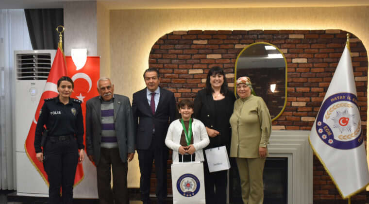Şehit kızı Polis Teşkilatına Gurur Yaşattı