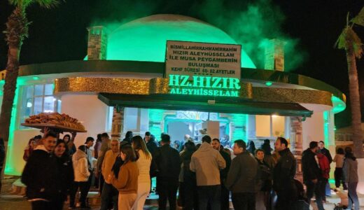 Samandağ’da Hıdrellez Günü Dolayısıyla Vatandaşlar Hz. Hızır Makamını Ziyaret Etti