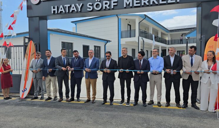 HATAY SÖRF MERKEZİ AÇILDI
